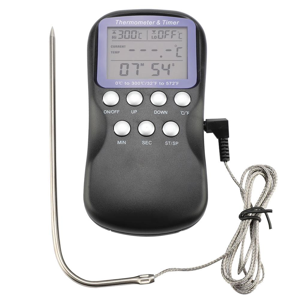 Ccdes Cooking Thermometer,BBQ Thermometer,Digital Wired Barbecue BBQ