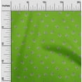thumbnail image 1 of oneOone Viscose Chiffon Green Fabric Leaves & Flower Floral Fabric For Sewing Printed Crafts Fabric By The Yards 42 Inches Wide, 1 of 4