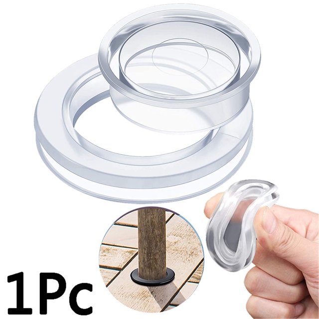 Elbourn 1Pc Silicone Patio Table Umbrella Hole Ring for 2" Standard