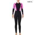 thumbnail image 2 of Trajes de buceo con trajes de buceo Mangas largas Pantalones largos Pareja Mantenga cálido Pieles de buceo Traje de surf para snorkeling Natación en agua fría Rosa Red XL 1.5mm Yuarrent OD003628-22, 2 of 7