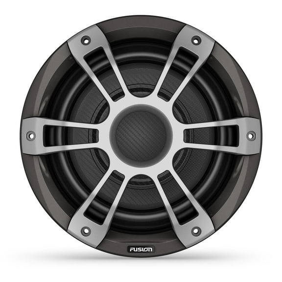 Fusion SG-S103SPG 10" Speaker 600 Watt Sub-Woofer Sport Grille Gray