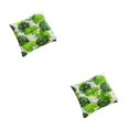 thumbnail image 2 of Decodeary Soft And Comfortable Chair Cushion Pad For Any Chair Cloth Square Chair Cushion Seat Cushion Pad Chair Pad Breathable Tropical banana leaf 2Set, 2 of 6