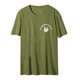 thumbnail image 2 of Gibobby Playera de Verano para Mujer Camiseta manga corta con estampado doble y cuello redondo color liso para mujer(AG,CH), 2 of 4