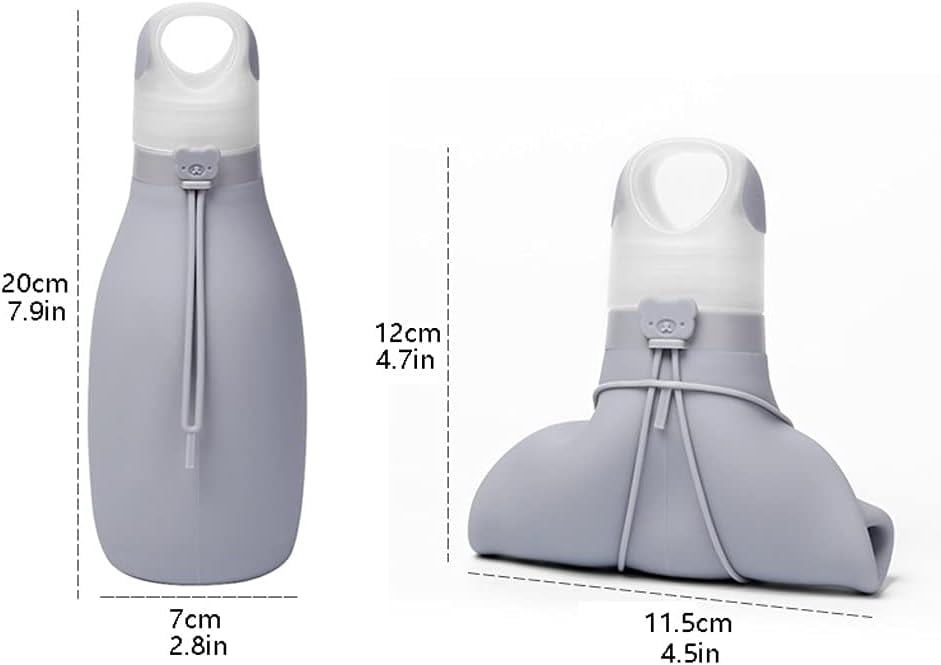 RKXQT Water Jug Sports Bottle Collapsible Water Bottle Travel Water Bottle Large Water Bottle for Travel Hiking Sports Camping Sport Bottle (Color : Blue1)