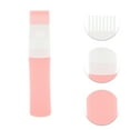 thumbnail image 3 of Unique Bargains 1 Pc Reusable Root Comb Applicator Bottle for Bathroom Vanities 80ml Pink Silicone PP, 3 of 4