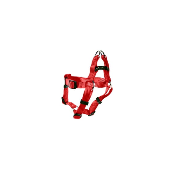 Valhoma 3924-RE-XS Adjustable Harness, Red - Extra Small - 11-14 in.