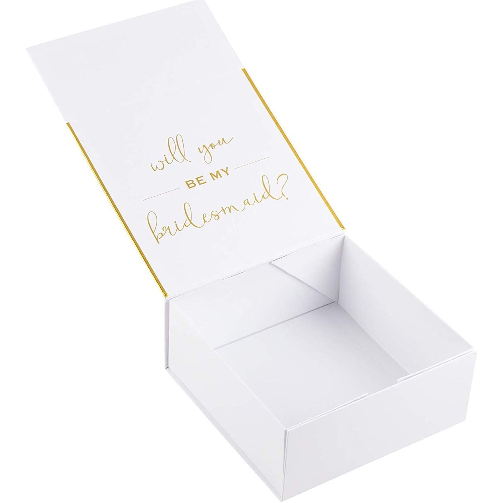 Will you be my Bridesmaid Proposal Box DECAL ONLY