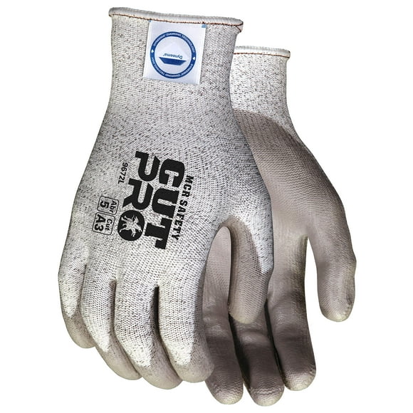 Par de guantes MCR Safety Memphis Dyneema de poliuretano, talla XL
