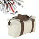 thumbnail image 1 of Bolsa de Herramientas de Boca Ancha Impermeable de Alta Capacidad, Bolso de Lona para electricistas, Fontaneros, Mecánicos, Manitas, Gris, 1 of 7