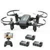 Linxtech IN1601 2.4G 720P Wifi FPV Foldable Altitude Hold RC Drone w/ 3 Batteries