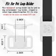 thumbnail image 2 of Soporte impermeable para collares de perro AirTag, paquete de 4 unidades, para Apple AirTag, 2 of 6