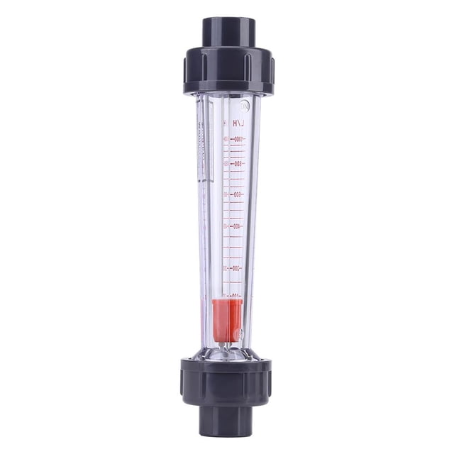 Garosa Plastic Tube Type 100-1000L/H Water Flow Meter Flowmeter LZS-15, 100-1000L/H Flowmeter, Water Flow Meter