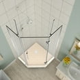 thumbnail image 5 of Aston Sen966ez-40-10 Merrick 72" High X 40" Wide X 40" Deep Hinged Frameless Shower, 5 of 7