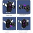 thumbnail image 2 of Yokua Stable Car Air Vent Phone Mount Holder Stand 17mm Ball Head for Easy Attachment, 2 of 16