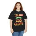 thumbnail image 5 of DJH Apparel | I'm Just Here To Give God Glory Christian Unisex T-shirt, 5 of 7