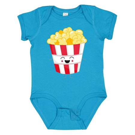 

Inktastic Cute Kawaii Popcorn Gift Baby Boy or Baby Girl Bodysuit