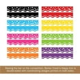 thumbnail image 3 of Barker Creek Happy Double-Sided Scalloped Border Set of 8, Multi-Color 8-Pack with 312 Feet of Border Total – 39 Feet Each in 8 Happy Colors (3874), 3 of 3