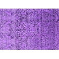 thumbnail image 1 of Ahgly Company Indoor Rectangle Oriental Purple Industrial Area Rugs, 2' x 4', 1 of 4