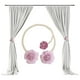thumbnail image 4 of Abrazaderas para cortinas, abrazaderas florales para cortinas, decoración para sala de estar, decoración del hogar, decoración para bodas, artículos para fiestas, hebilla metálica ajustable,, 4 of 8