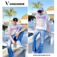 thumbnail image 3 of Gafas de Sol VANLINKER VL9731 Cuadradas Gruesas en Negro/Rojo para Hombre y Mujer, 3 of 6