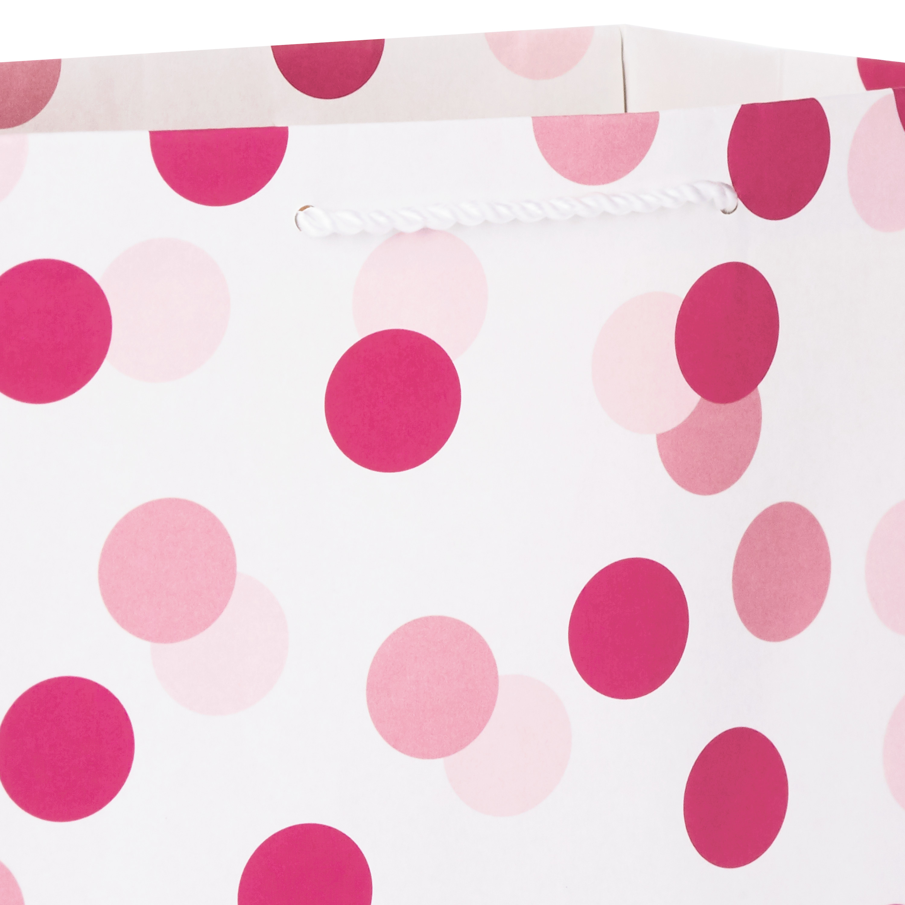 Hallmark 11" Large Gift Bag Bundle (3-Pack: "Happy Mother's Day," Pink Polka Dots, Pink Flowers) for Moms, Birthdays, Bridal Showers, Baby Showers