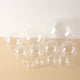 thumbnail image 2 of Bola transparente Bola navideña Bola decorativa hueca Caja de dulces de plástico Apertura y cierre Bola de flor eterna Bola transparente, 2 of 5