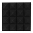 thumbnail image 3 of Absorption Panel Sponge6pcs Pyramid Shape Sound Acoustic Soundproof Foam Studio Acoustic Soundproof Foam Time-Tested Durability, 3 of 5