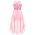 thumbnail image 3 of YUUMIN Kids Girls Sleeveless Sequined Flower Girl Birthday Party Maxi Dress Jumpsuit Pageant Dancing Pink 8, 3 of 6