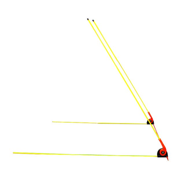 kurtrusly High-carbon Golf Swing Trainer Foldable Gesture Adjusting Practising Training Aid Indoor Outdoor Field Office Teaching Guide