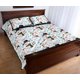 thumbnail image 3 of Juego de cama edredón con estampado de muñeco de nieve, 3 of 5