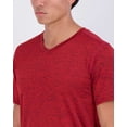 thumbnail image 4 of Real Essentials 5 Pack: Men’s V-Neck Dry-Fit Moisture Wicking Active Athletic Tech Performance T-Shirt, 4 of 7