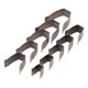 thumbnail image 3 of Molde de cuchillo de cuero de 10 piezas Correa de reloj Cabeza Cuchillo Molde Hecho a mano Herramienta de punzón de cabeza de cinturón de cuero, 3 of 8