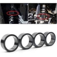 thumbnail image 3 of 4pcs/Set 2.5 for ATV Motorcycle Riser Suspension Lift Spacer Set for CAN-AM Bombardier Outlander 650 800 Models Black, 3 of 3