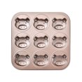 thumbnail image 1 of SnowVibe Non-Stick Coating 9-Piece Cake Baking Pan - Household DIY Baking Set for Kitchen and Baking Use, 1 of 2