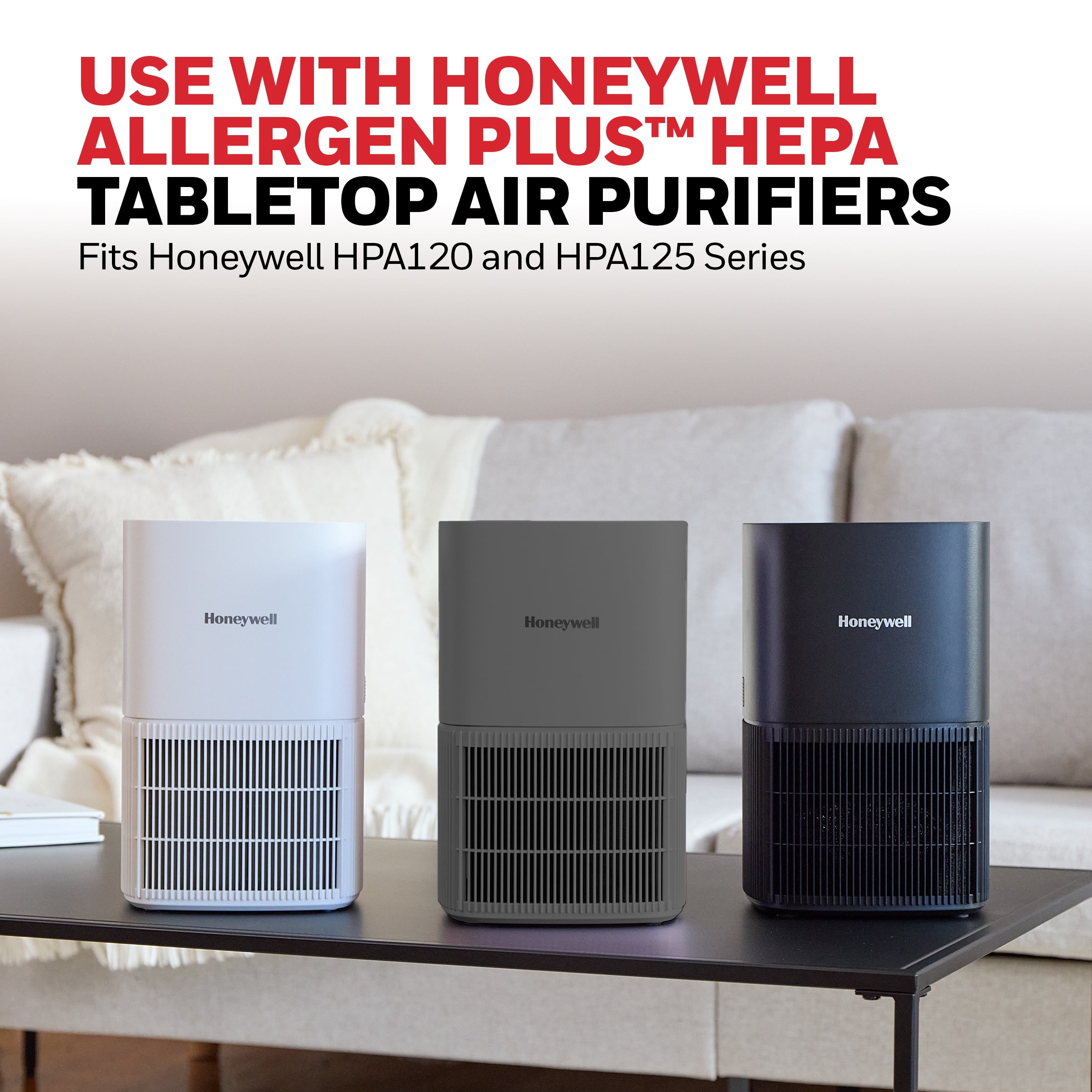 Honeywell 3-in-1 Certified HEPA Replacement Air Purifier Filter “O”, HRFO1