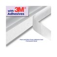thumbnail image 4 of Fram Trak Deluxe Colors Adhesive Replacement Window Air Conditioner Side Panels, 19"H x 12"W Gray, 4 of 7