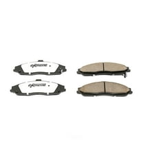 PowerStop Z26-731 Z26 Street Warrior Carbon Fiber-Ceramic Brake Pads with Hardware Fits select: 1997-2004,2005-2008 CHEVROLET CORVETTE