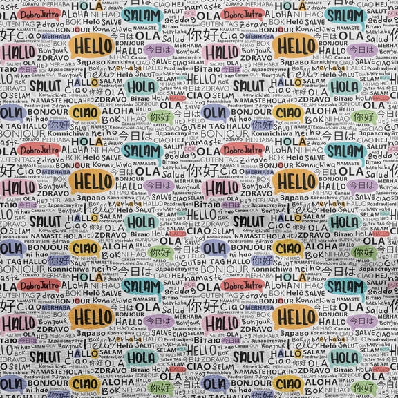 oneOone Georgette Viscose Gamboge Yellow Fabric Writing Text Sewing Fabric By The Yard Printed Diy Clothing Sewing Supplies 42 Inch Wide