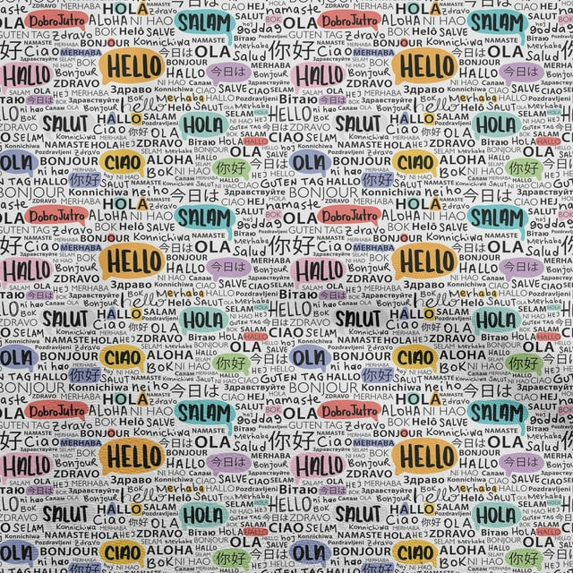 oneOone Viscose Chiffon Gamboge Yellow Fabric Writing Text Sewing Craft Projects Fabric Prints By Yard 42 Inch Wide