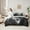 Grey Deer, variant on Feelyou Jungle Wolf Twin Bedding Sets 7pcs, Farmhouse Nature Scenery Bedding Comforter Set
