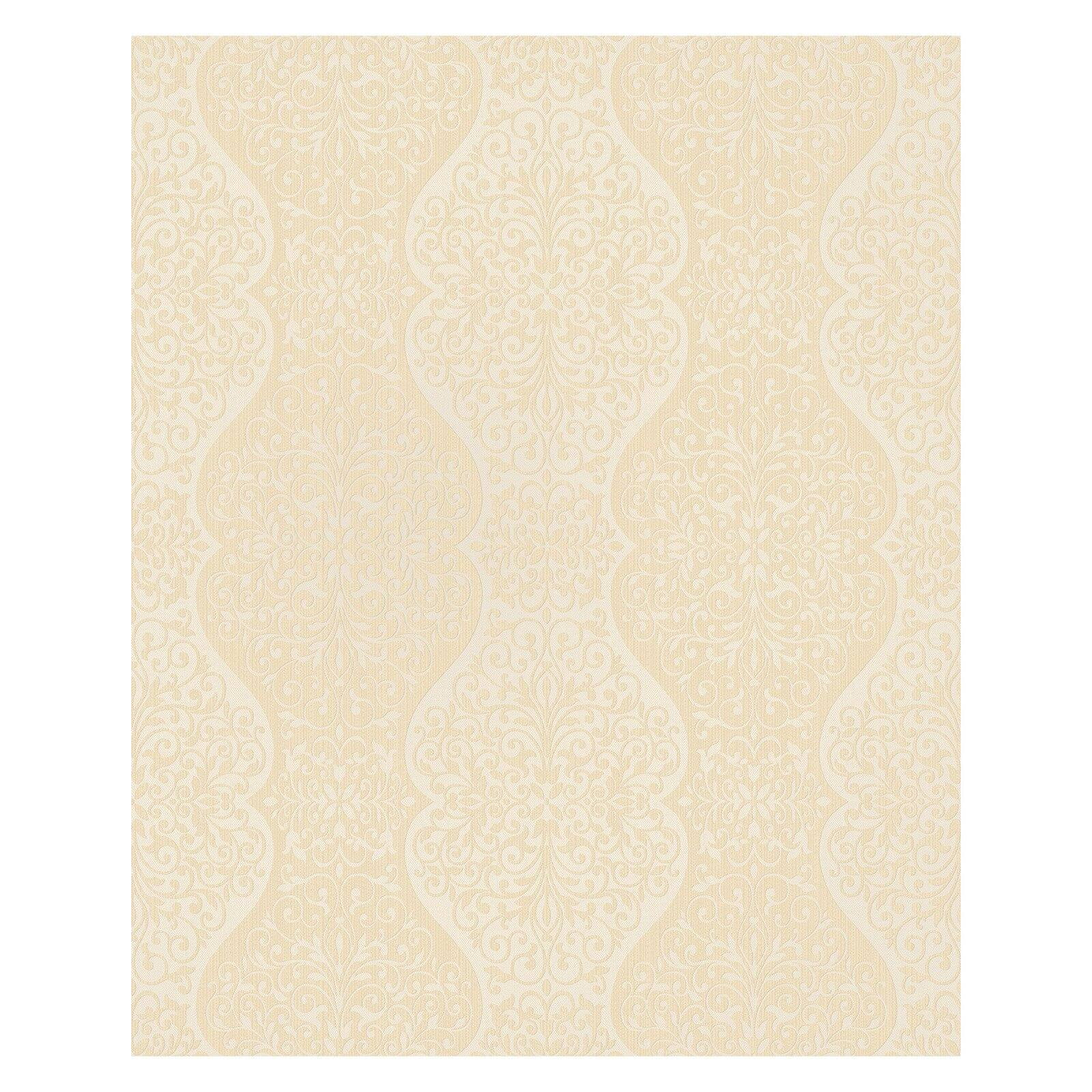 Decorline Cadence Gold Scroll Wallpaper