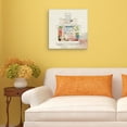 thumbnail image 2 of Masterpiece Art Gallery Chic Flower Perfume I by Carol Robinson Canvas Art Print 20" x 20", 2 of 4