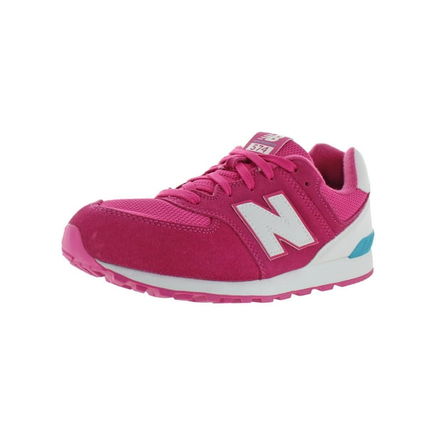 New Balance 574 High Visibility Pink Flamingo/White-Blue KL574CZG Grade-School Size 5Y New Balance 574 High Visibility Pink Flamingo/White-Blue KL574CZG Grade-School Size 5Y