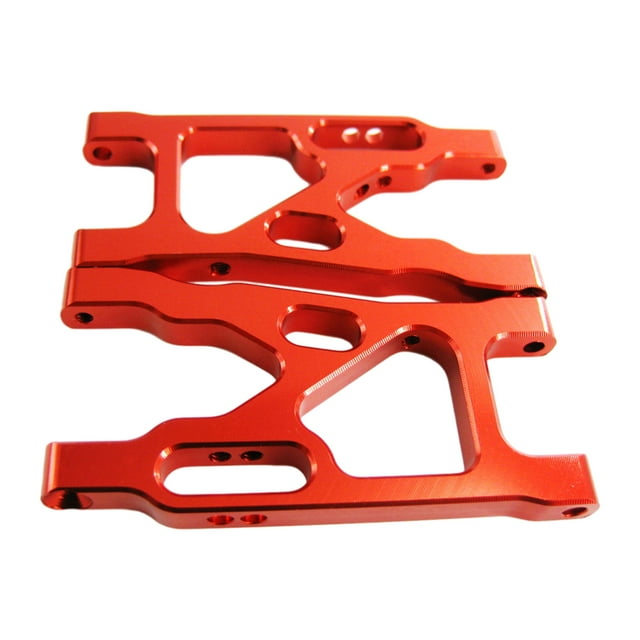 Guardoinrt 1/2/3/5 2x Performance Stable et Bonne Résistance à la Corrosion RC Alliage d'Aluminium avant Rouge 1 Pc