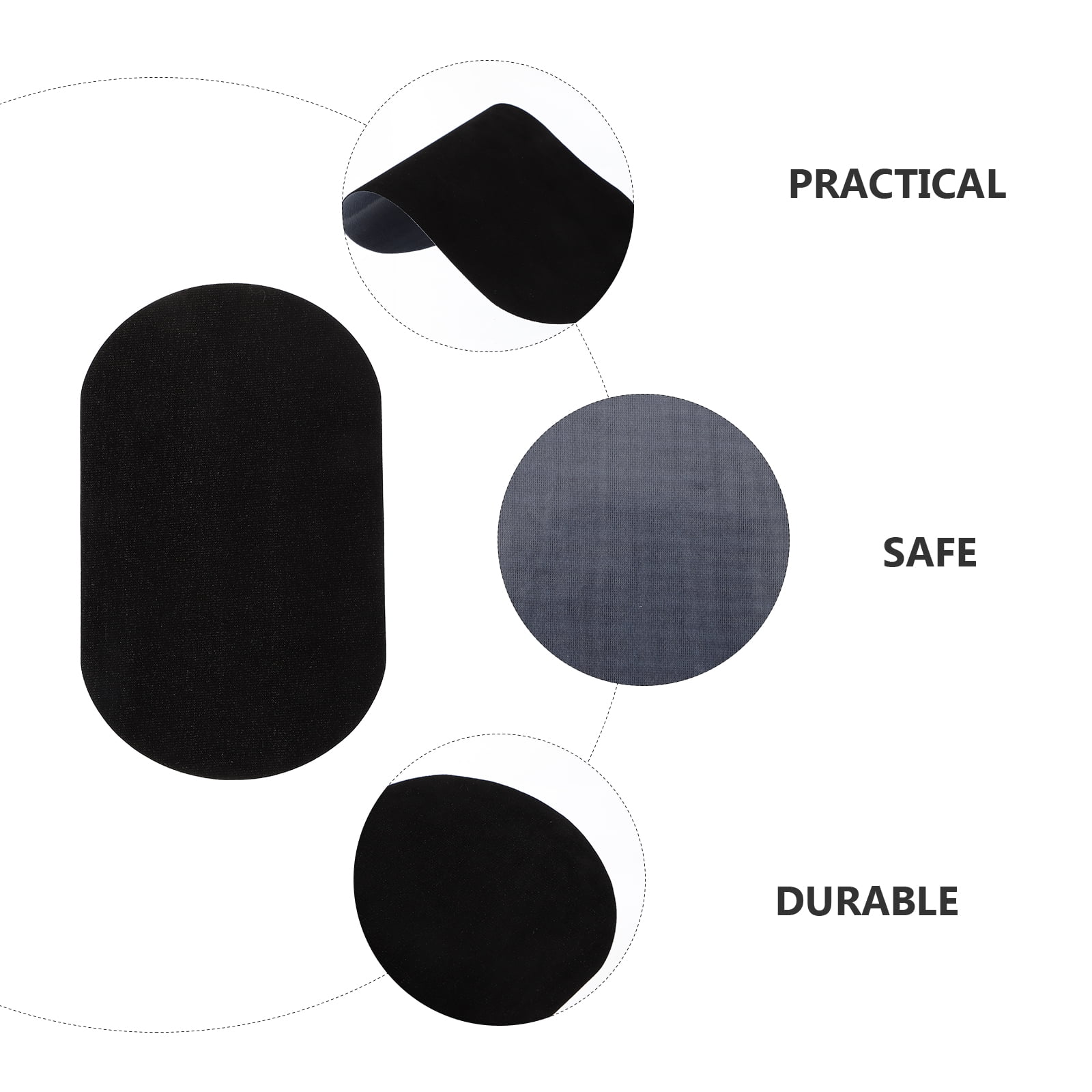 15 Patchs Thermocollants En Coton Pour Réparation De Vêtements Pour