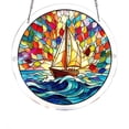 thumbnail image 1 of 7.3 Inch Sun Catchers Indoor Window, Acrylic Rainbow Suncatcher Window Hanging Decoration for Living Room Bedroom Summer Home Balcony Ornaments Decoration, Birthday Gifts for Women, Men, and Mom, 1 of 6