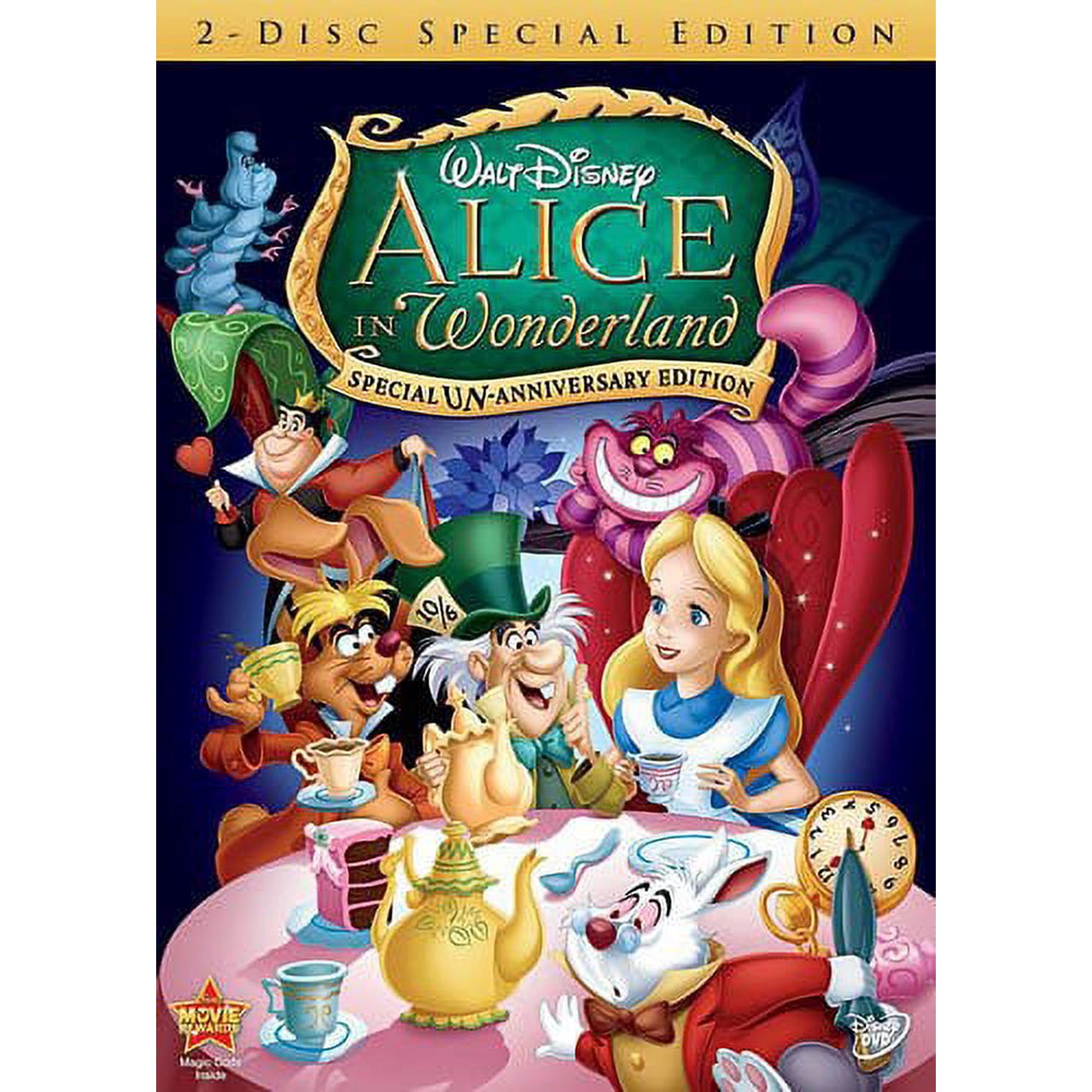Alice in Wonderland (DVD) Walt Disney Pictures, Family, Animation, Adventure
