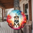 thumbnail image 3 of Hello 2025 Miniature American Shepherd Celebrates Happy New Year Firework Balloon Round Wood Sign MAS Dog Lover Gifts Hanging Wall Home Decor - 02024, 3 of 5