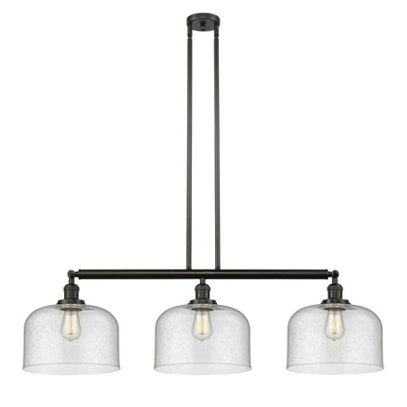

Innovations Lighting 213 X-Large Bell Bell 3 Light 42 Wide Commercial Linear Chandelier -