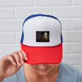 thumbnail image 6 of CafePress - George Washington Freedom Of - Adjustable Unisex Printed Trucker Hat with Mesh Back, 6 of 10